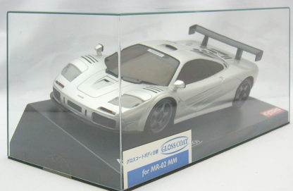 京商ミニッツ ( MINI-Z ) オートスケールコレクション（ボディセット）MZG203S マクラーレン Ｆ1 エアロバージョン シルバー - 画像 (3)
